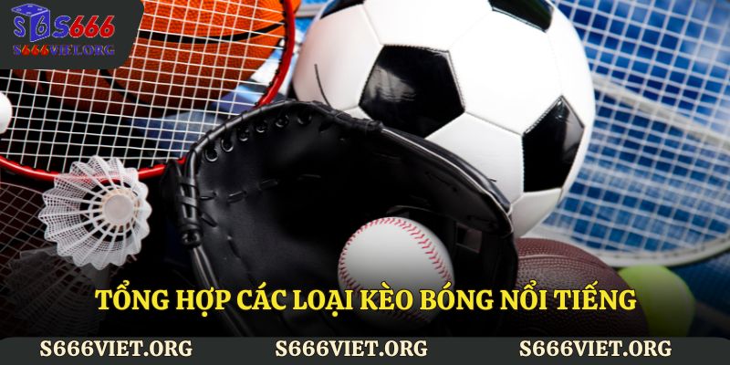 Tổng hợp các loại kèo bóng nổi tiếng tại thể thao S666